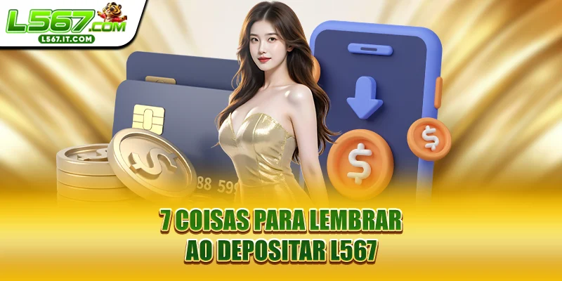 7 coisas para lembrar ao Depositar L567