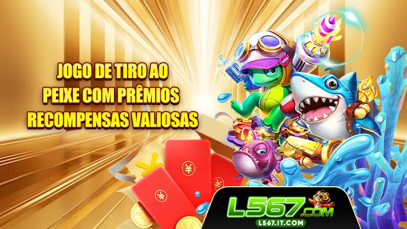 Jogo De Tiro Ao Peixe Com Prêmios - Recompensas Valiosas