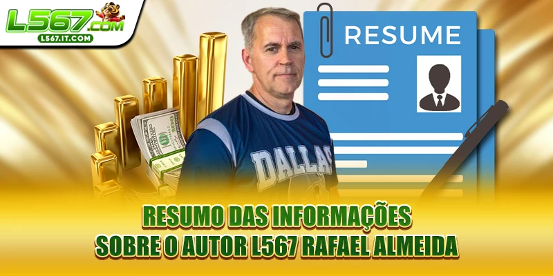 Resumo das informações sobre o autor L567 Rafael Almeida