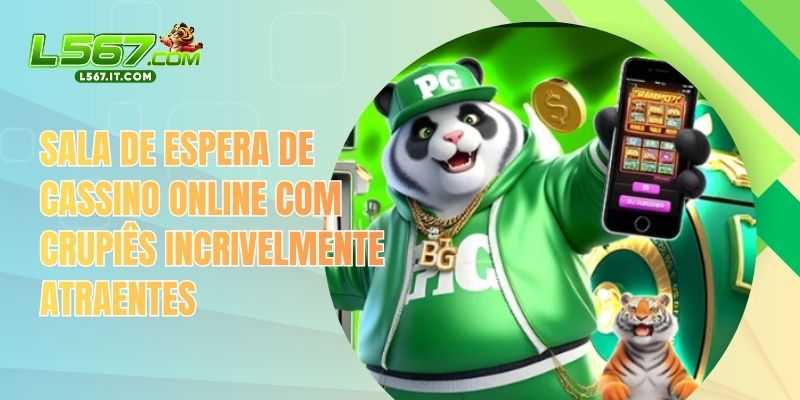 Home 57 Sala de espera de cassino online com crupiês incrivelmente atraentes